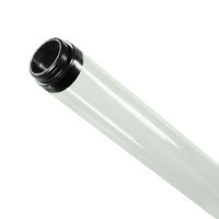 48 in. - F32T8 - Clear - UV Blocking Tube Guard with End Caps - Protects to 395 Nano-Meters - American PLAS-T8TGUV
