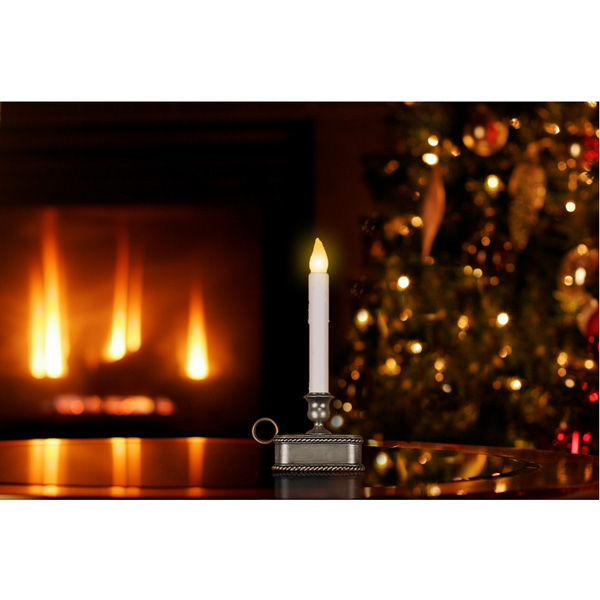 9 in. ht. - LED - Christmas Candle Image