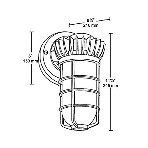 RAB VXBRLED13NDG - Vapor Proof LED Fixture Image