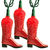 (10) Bulbs - Red Cowboy Boot Lights Thumbnail