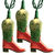 (10) Bulbs - Green/Red Cowboy Boot Lights Thumbnail