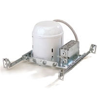 6 in. - 150 Watt Max. - New Construction Line Voltage Housing - For use in Non-Insulated Ceilings - 120 Volt