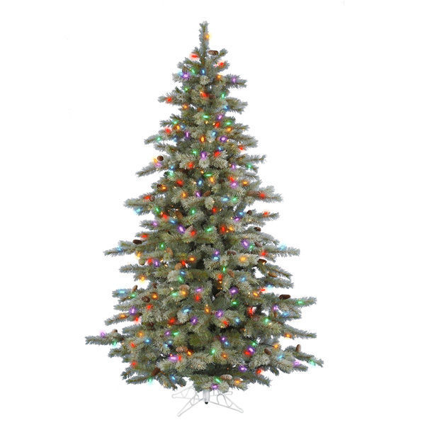 6.5 ft. x 48 in. Frosted Christmas Tree Image