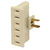 Leviton 69-I - 15 Amp - 3 Outlet Swivel Adapter
