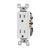 15 Amp - Decorator Duplex Receptacle - Tamper Resistant