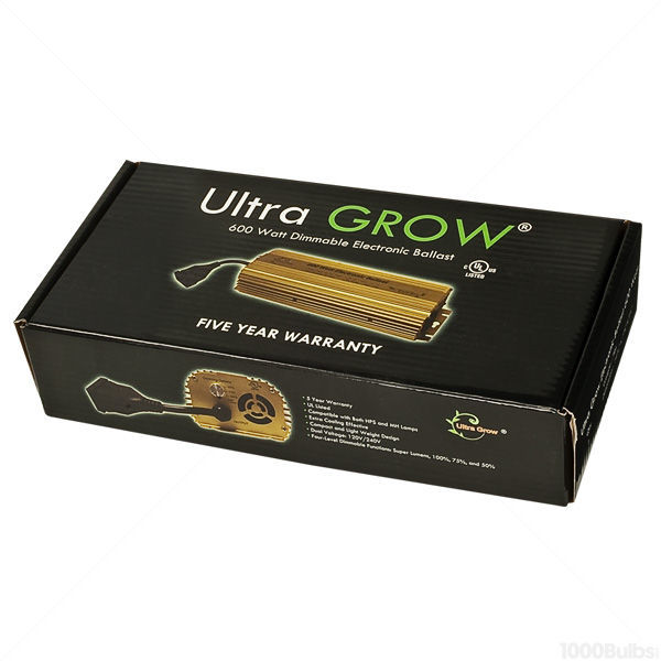 UltraGROW UG-EB600 - 600 Watt - Digital Ballast Image