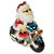 Motorcycle Santa Christmas Ornament Thumbnail