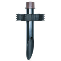 Nuvo 76-639 - 18 in. PVC Mounting Post - Old Bronze - Fixture Mount for Landscape Lighting