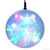 LED - 6 in. dia. Multi-Color Holographic Starfire Sphere - Utilizes 24 LED Mini Lights Thumbnail