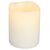 4 in. ht. - 3 in. dia. - Bisque Color - LED - Flameless Vanila Scented Wax Pillar Candle Thumbnail