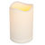 4 in. ht. - 3 in. dia. - Bisque Color - LED - Flameless Resin Pillar Candle Thumbnail
