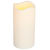 6 in. ht. - 3 in. dia. - Bisque Color - LED - Flameless Resin Pillar Candle Thumbnail