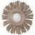 Arteriors DR2038 - Hand Carved Wood Wall Mirror
