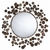 Arteriors 3132 - Abstract Iron Disk Wall Mirror