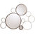 Arteriors 6239 - Bubble Iron Wall Mirror