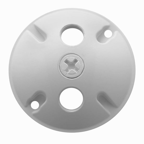 RAB C103W - Round Weatherproof Cover for 4 in. Round Wiring Box Image