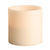 6 in. ht. - 6 in. dia. - 3 Wicks - Bisque Color - LED Flameless Grand Wax Pillar Candle Thumbnail