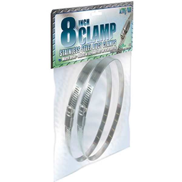 8 in. Duct Clamps Image