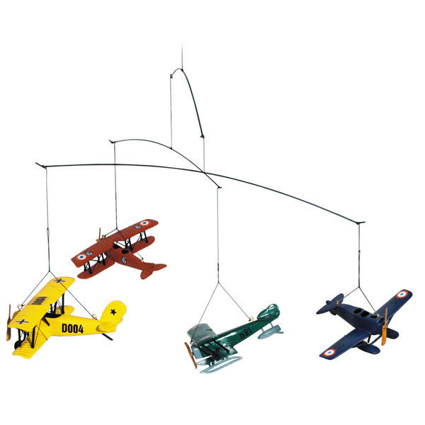1920s Flight Mobile - (4) Plane Models Image