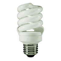 Spiral CFL Bulb - 13 Watt - 60 Watt Equal - Incandescent Match - 800 Lumens - 2700 Kelvin - Medium Base - 110-127 Volt - Philips 413996