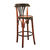 Grand Hotel Bar Stool De Luxe in Honey - Bar Stool with Back