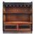 Casablanca Bar in Black - Bar Cabinet