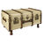 Stateroom Trunk in Ivory - 1930s Travel Replica