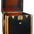 Stateroom End Table in Black - Trunk Replica