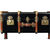 Stateroom Trunk in Black - 1930s Travel Replica