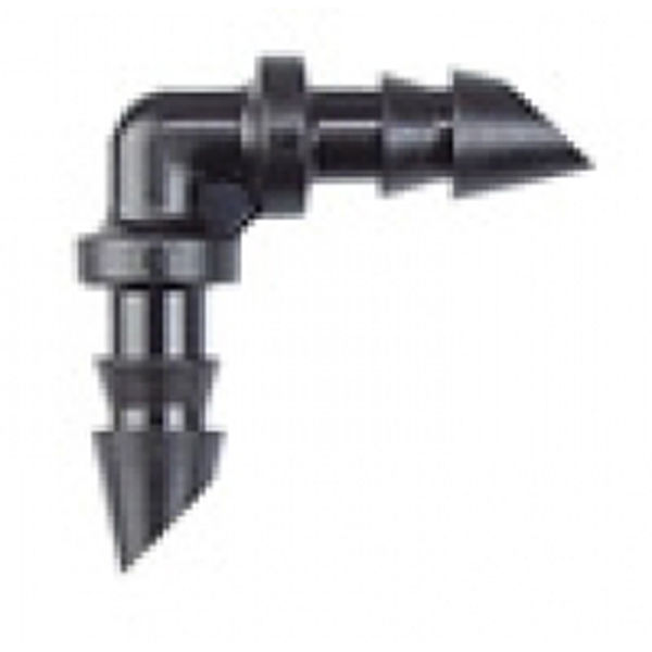 Double Barbed Elbow Connector - 1/4 in. Image