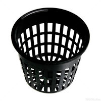 3 in. Plastic Net Cup - Round Plant Container - Hydrofarm HG3NETCUP
