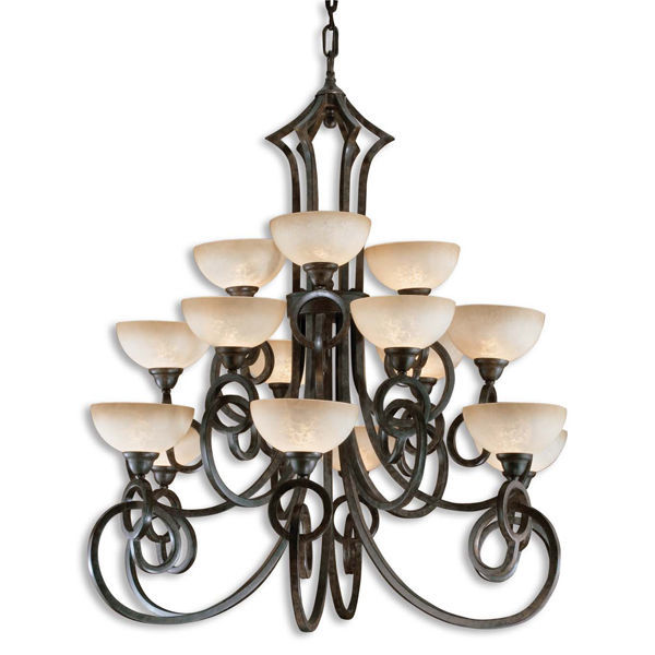 Uttermost 21082 - Scavo Glass Chandelier Image
