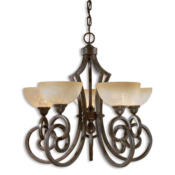 Uttermost 21083 - Scavo Glass Chandelier Image