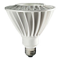 1550 Lumens - 23 Watt - 2700 Kelvin - LED PAR38 Lamp - 150 Watt Equal - 40 Deg. Flood - Warm White - TCP LED23E26P3827KFLND