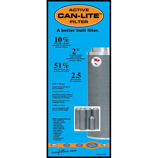 Can-Lite 358590 - Carbon Filter - 6 in. Image