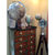 Collector's Cabinet with Drawers - Card Catalog Cabinet