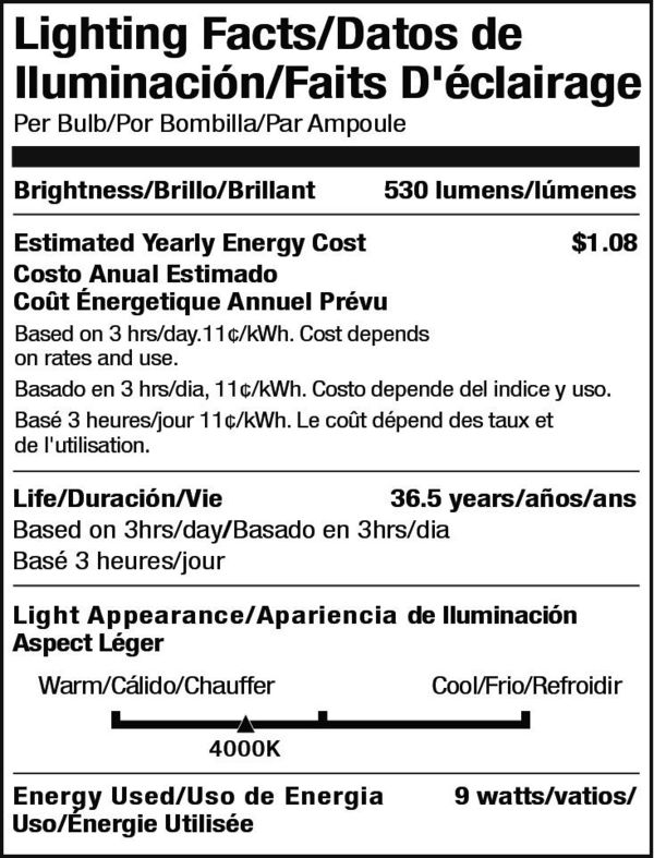 LED - PAR30 Short Neck - 9 Watt - 530 Lumens Image