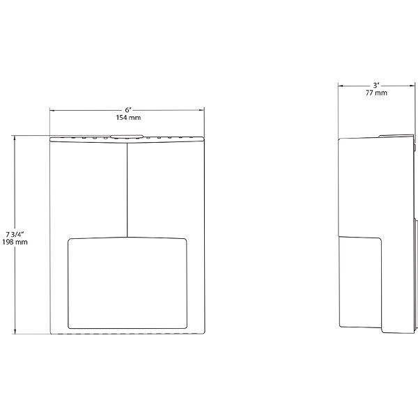 12 Watt - LED - Doorway Light - 70W Equal Image