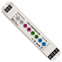 LED RGB Controller for 12 or 24 Volt Color Changing RGB LED Tape Light  - FlexTec T3-5A