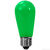 0.4 Watt - LED - S14 - Green - Diogen LBS14-M-GR Thumbnail