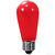 0.4 Watt - LED - S14 - Red - Diogen LBS14-M-RE Thumbnail