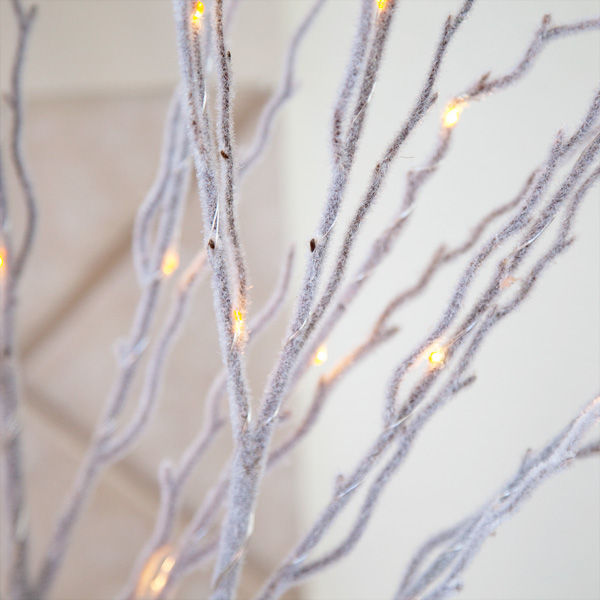(48) LED - 3 Frosted Stem Twig Lights Image