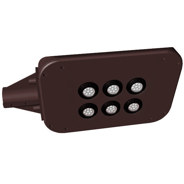 LED Area Flood Light - 8070 Lumens - 72 Watts - 400W Equal Image