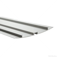 6.56 ft. Anodized Aluminum Multi B Channel - For LED Tape Light and Strip Light - Works with B4570L - Klus B4569L