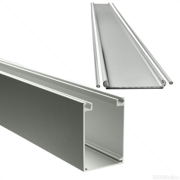 3.28 ft. Anodized Aluminum Box Extrusion Image