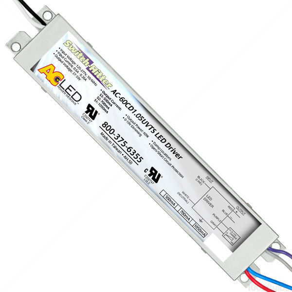 LED Driver - Dimmable - 59 Volt - 29-60 Watts - 1050mA Output Current Image