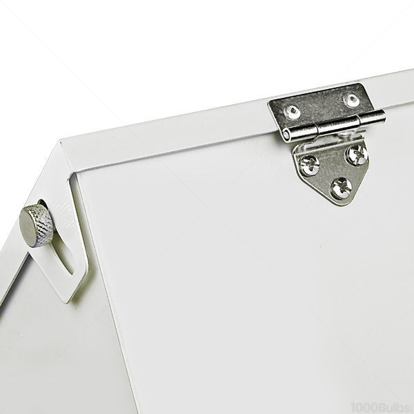 Radiant Reflector - 8 in. Flange AC Unit - Hammertone Finish Image