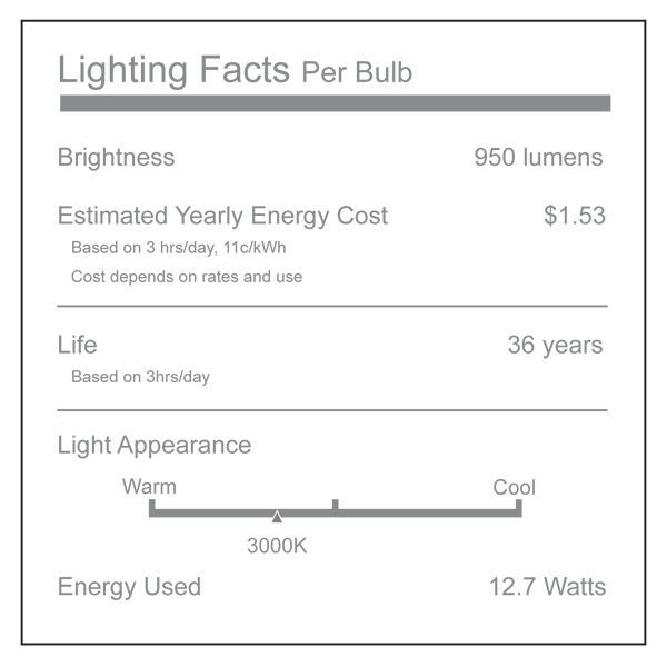 LED - PAR30 - 12.7 Watt - Long Neck - 90W Equal Image