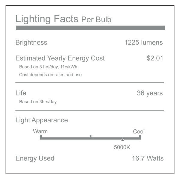 LED - PAR38 - 16 Watt - 1225 Lumens Image