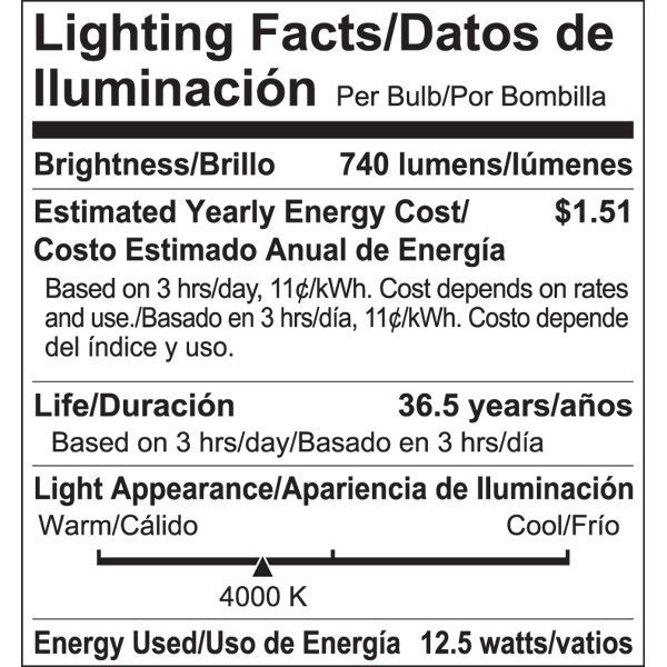 LED - PAR30 Short Neck - 12.5 Watt - 740 Lumens Image